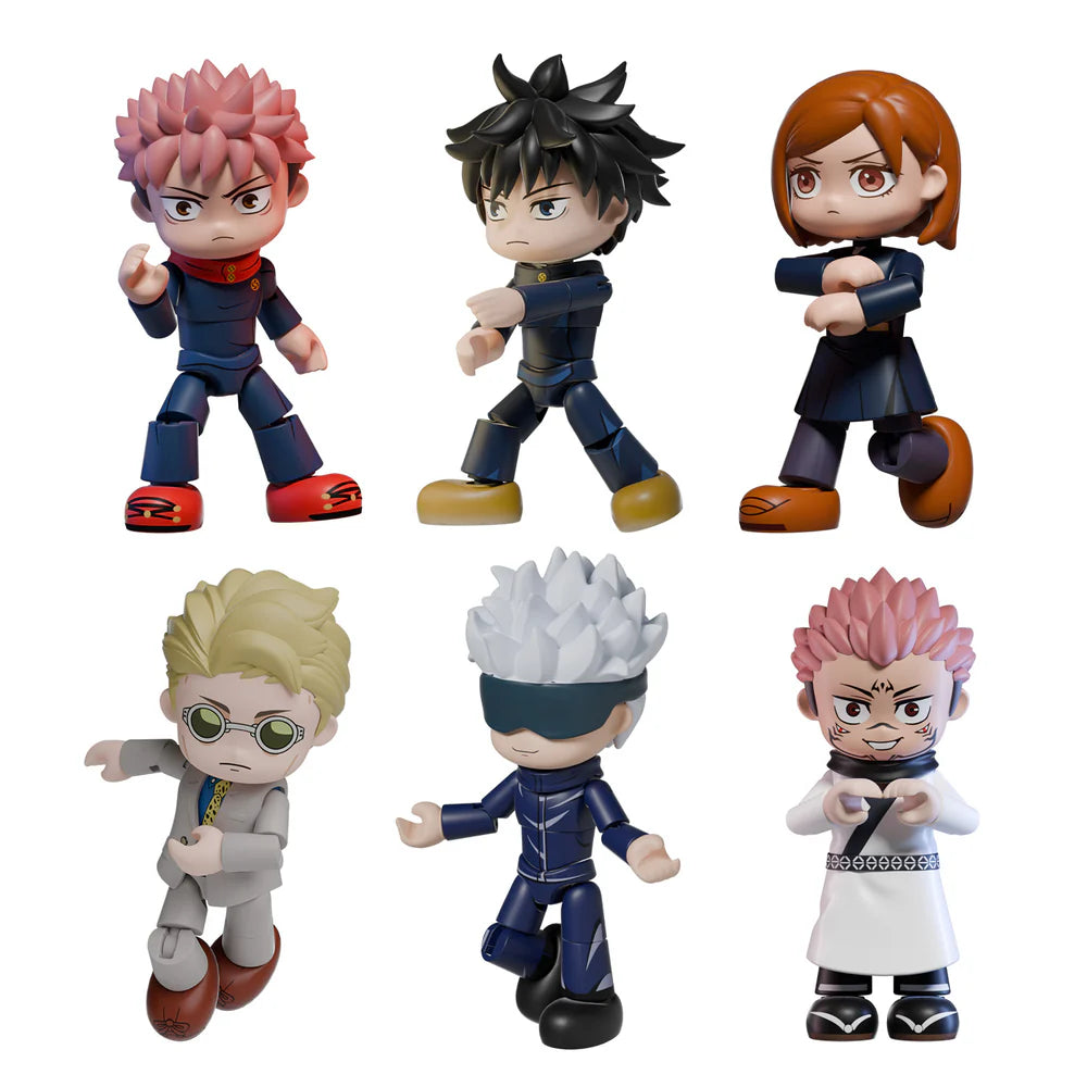Collect 6 different Flexible Figures in this blind box.