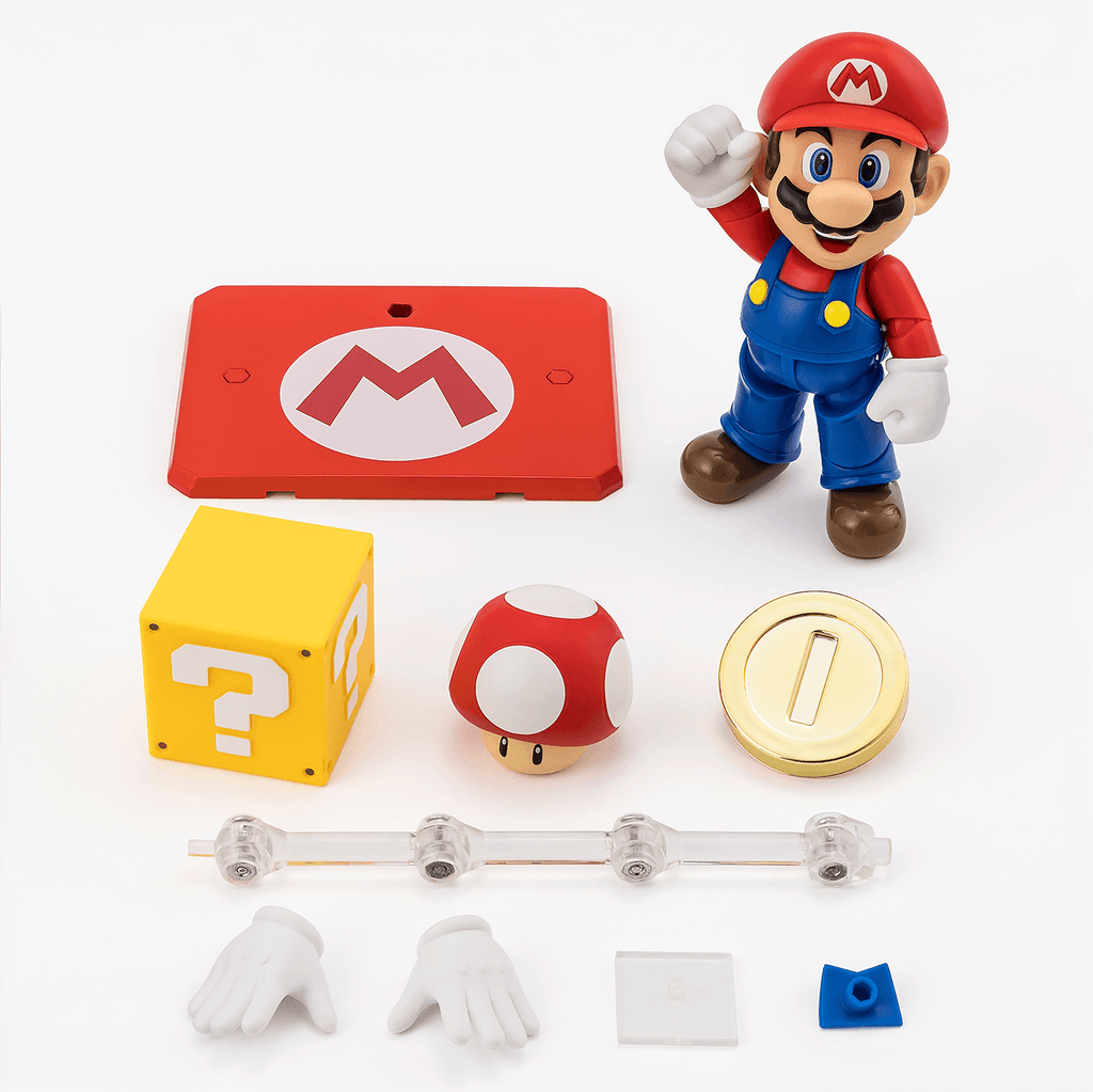  Featuring Mario in his iconic red outfit, this highly articulated collectible captures every detail with precision engineering. 
