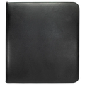 Ultra Pro [Vivid Black] 12-Pocket Zippered PRO-BINDER Album