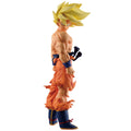 Super Saiyan character figure on a white background