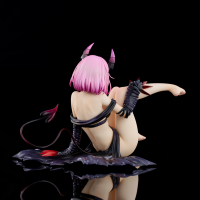 Momo from To LOVE-Ru returns in a bold Darkness outfit, revealing a hidden, seductive side. She strikes an alluring pose, exuding charm from every angle.