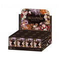 Skullpanda product packaging with floral design on a white background