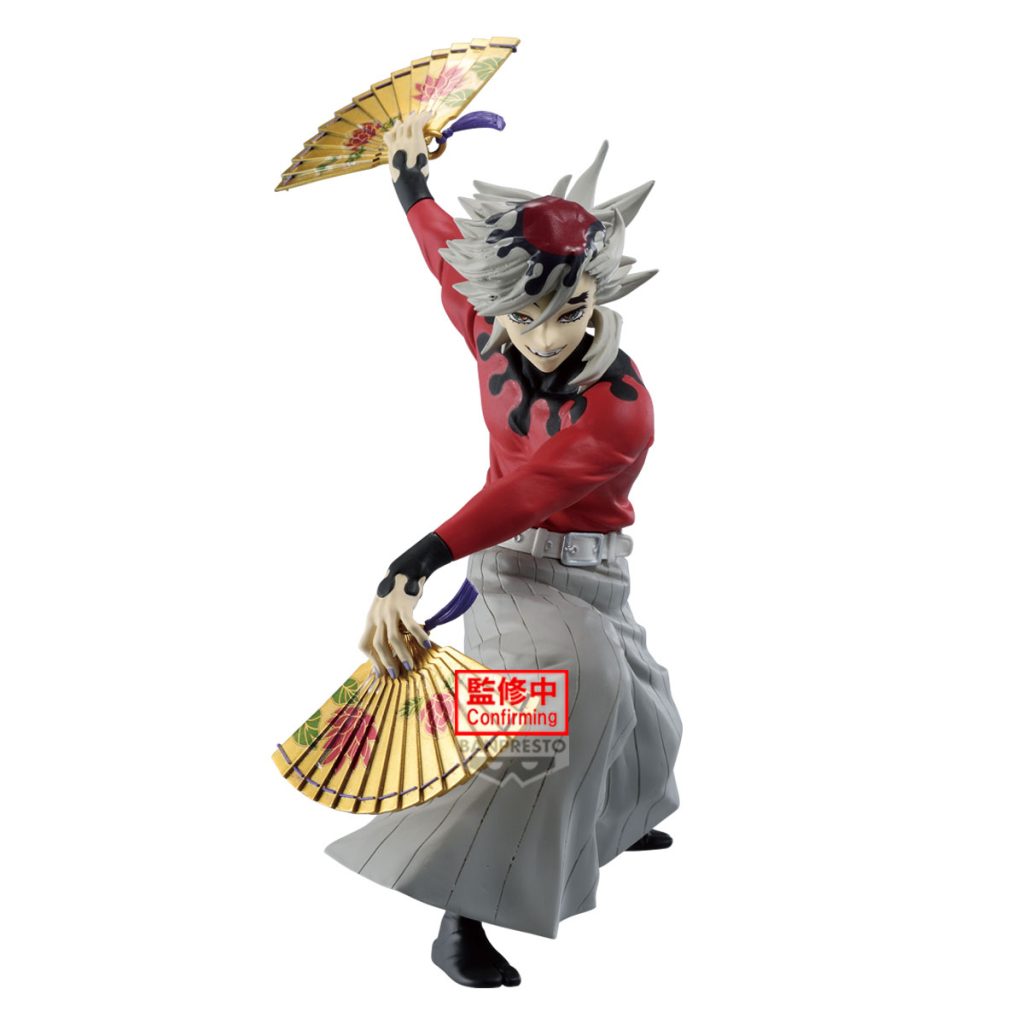 image of Doma from Demon Slayer with his fans