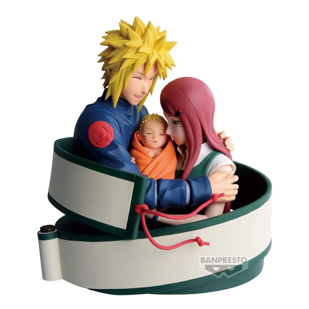 Naruto 72 Series Minato Naruto & Kushina Figure