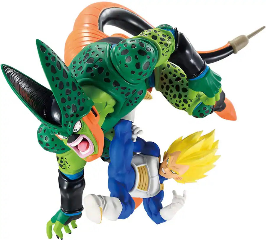 Dragon Ball Z Vegeta vs Cell Dragon History II Ichibansho Revible Moment Figure