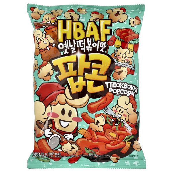 HBAF [Tteokbokki] Popcorn Bag 80g
