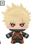 My Hero Academia releases its first series of World Heroes- Mission Tomonui Plush! This includes Katsuki Bakugo Keychain!