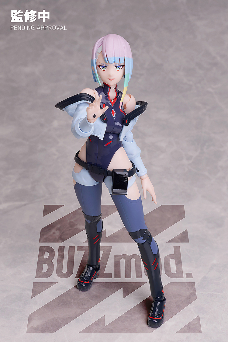 this is a Lucy from Cyberpunk Edgerunnerse figure