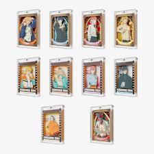 Collect all 10 mini wooden art theatres.