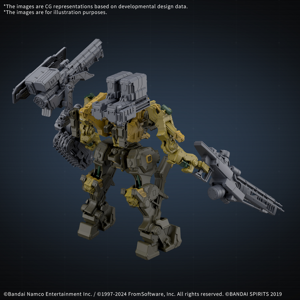 Armored Core VI Fires of Rubicon RaD CC-3000 Wrecker Milk Tooth 30MM Model Kit