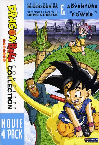 Dragon Ball movie collection box set with characters and dragon illustration