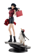 Rebuild of Evangelion Misato Katsuragi & Pen Pen GALS Series Figure