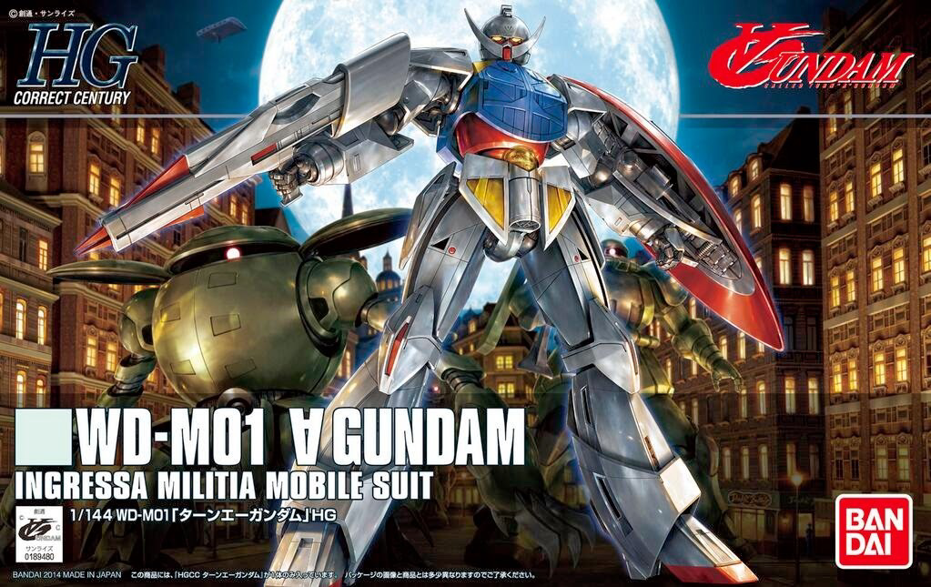 Gundam Turn A ? Gundam HGUC 1/144 Scale Model Kit