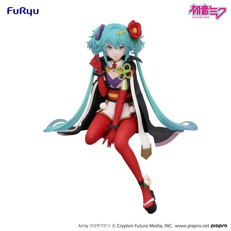 Hatsune Miku Flower Fairy Camellia Noodle Stopper Figure