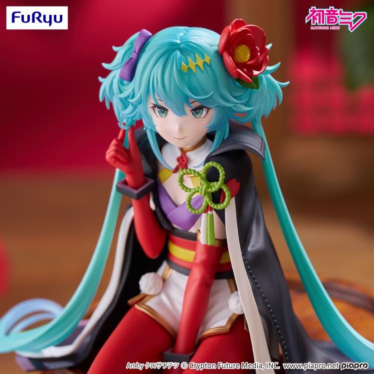 Hatsune Miku Flower Fairy Camellia Noodle Stopper Figure