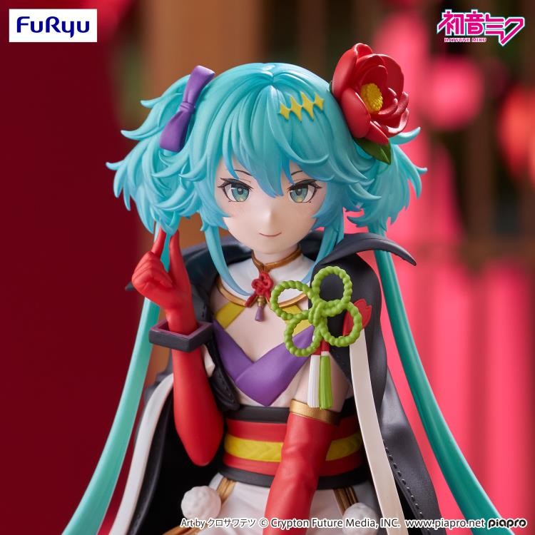 Hatsune Miku Flower Fairy Camellia Noodle Stopper Figure