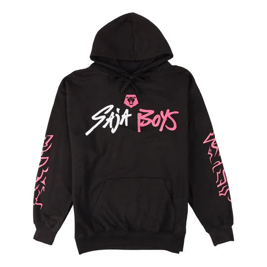 KPop Demon Hunters Saja Boys Demon Women's Black Long Sleeve Hoodie