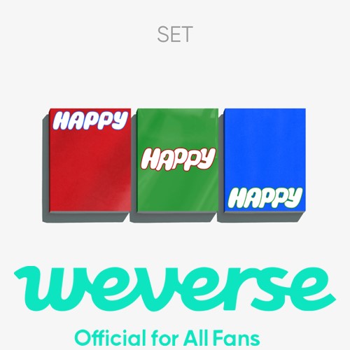 Jin: [HAPPY] Solo Album - Journey/Imagine/Navigate Version