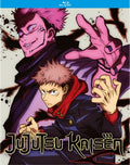 Cover of 'Jujutsu Kaisen' anime with two characters in action poses.