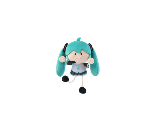 Poseable Miku plush.
