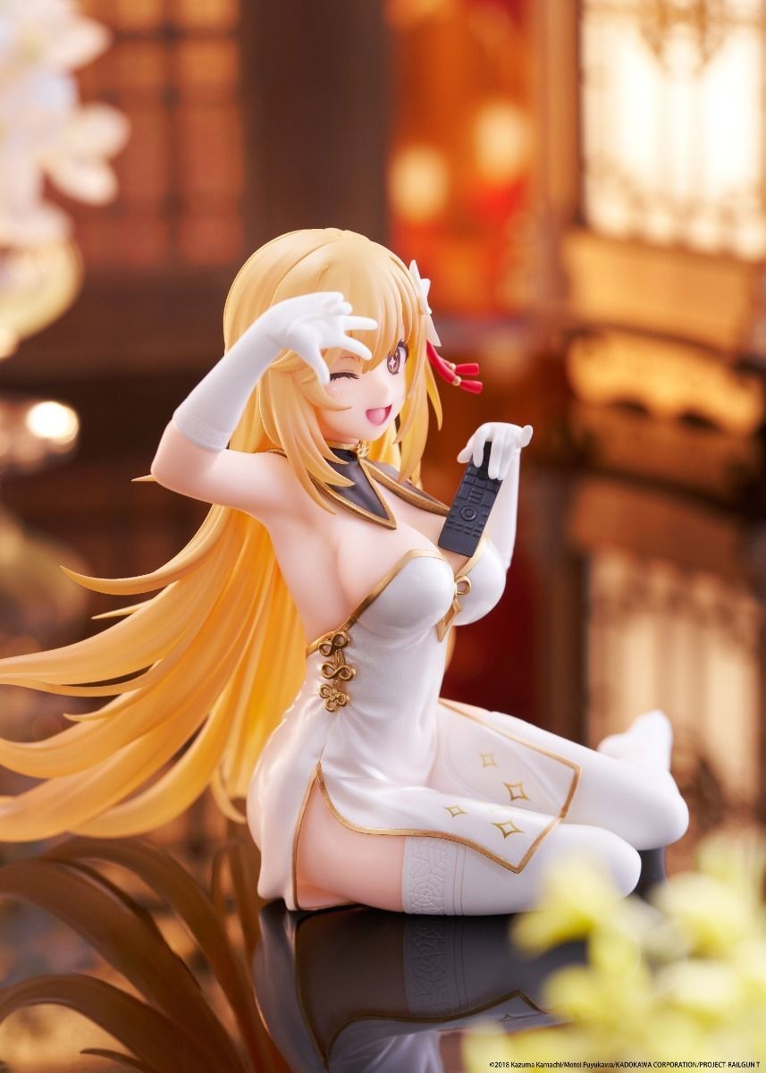A Certain Scientific Railgun Misaki Shokuho Chinese Dress Version Desktop Cute Figure