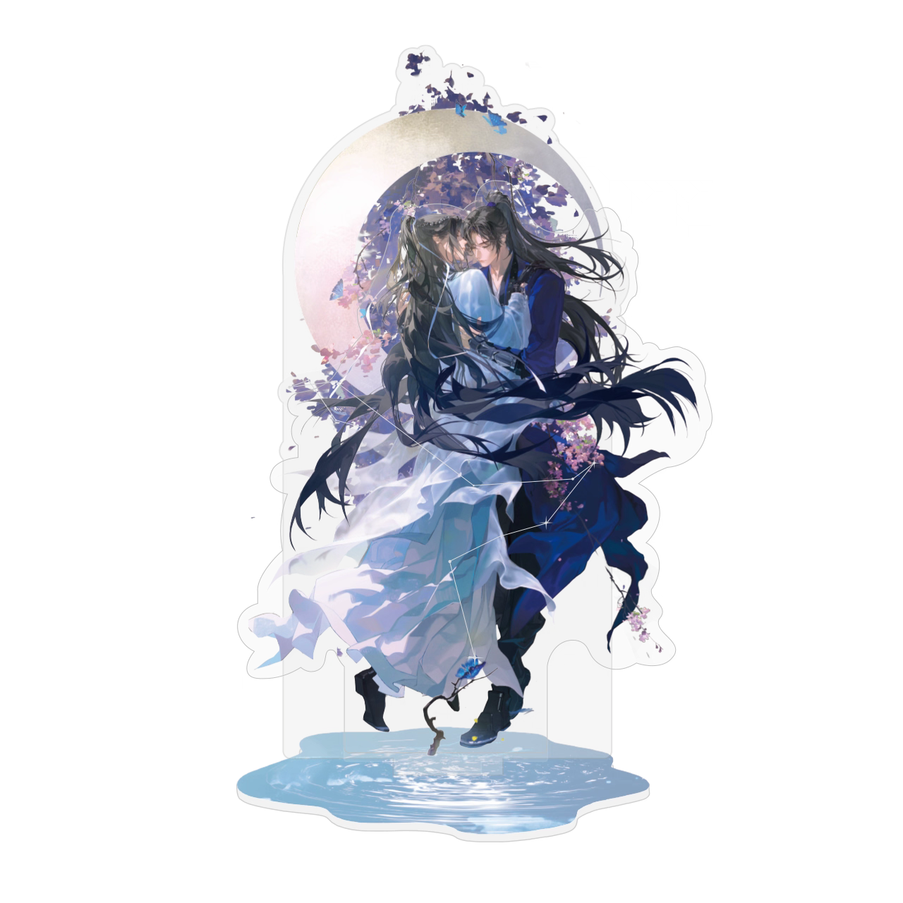 The Husky And His White Cat Shizun Can Yue Tang Hui Series Acrylic Stand