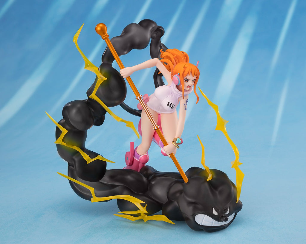 One Piece Nami Lightning Blast Tamashii Nations Figuarts Zero Extra Battle Figure