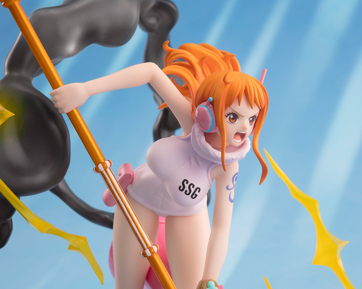 One Piece Nami Lightning Blast Tamashii Nations Figuarts Zero Extra Battle Figure