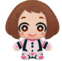 My Hero Academia releases its first series of World Heroes- Mission Tomonui Plush! This includes Ochaco Uraraka Keychain!