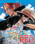 Movie poster for 'One Piece Film Red' featuring characters from the anime.