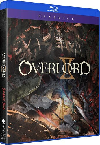 Blu-ray cover of 'Overlord II' with dark and intense artwork.