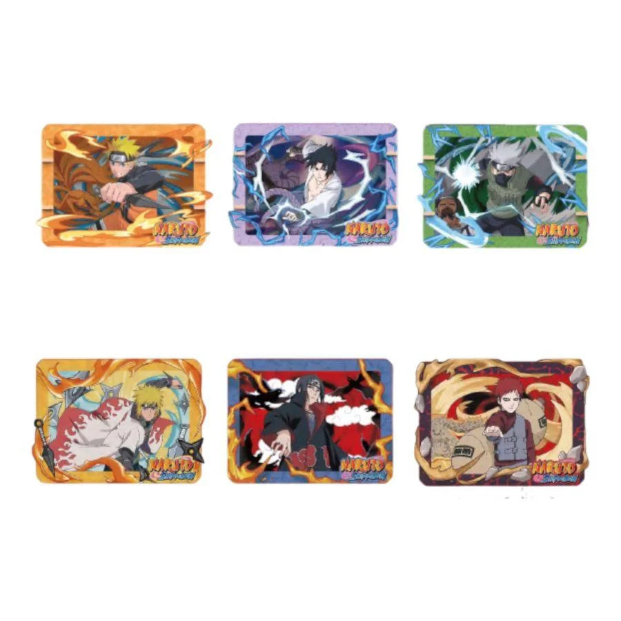 Collect all 6 of these wooden frames from Naruto Shippuden.