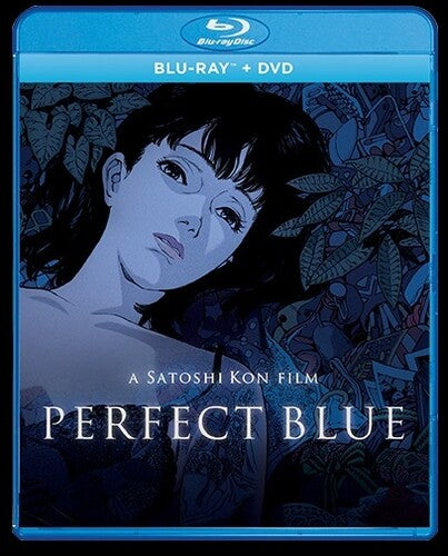 Blu-ray and DVD cover of 'Perfect Blue' featuring an anime-style character.