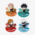 Four different JJK Rocking acrylic stands within this blind box.