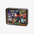 Wood Frame Gallery of 9 JJK characters with Yuji in the center of the frame.