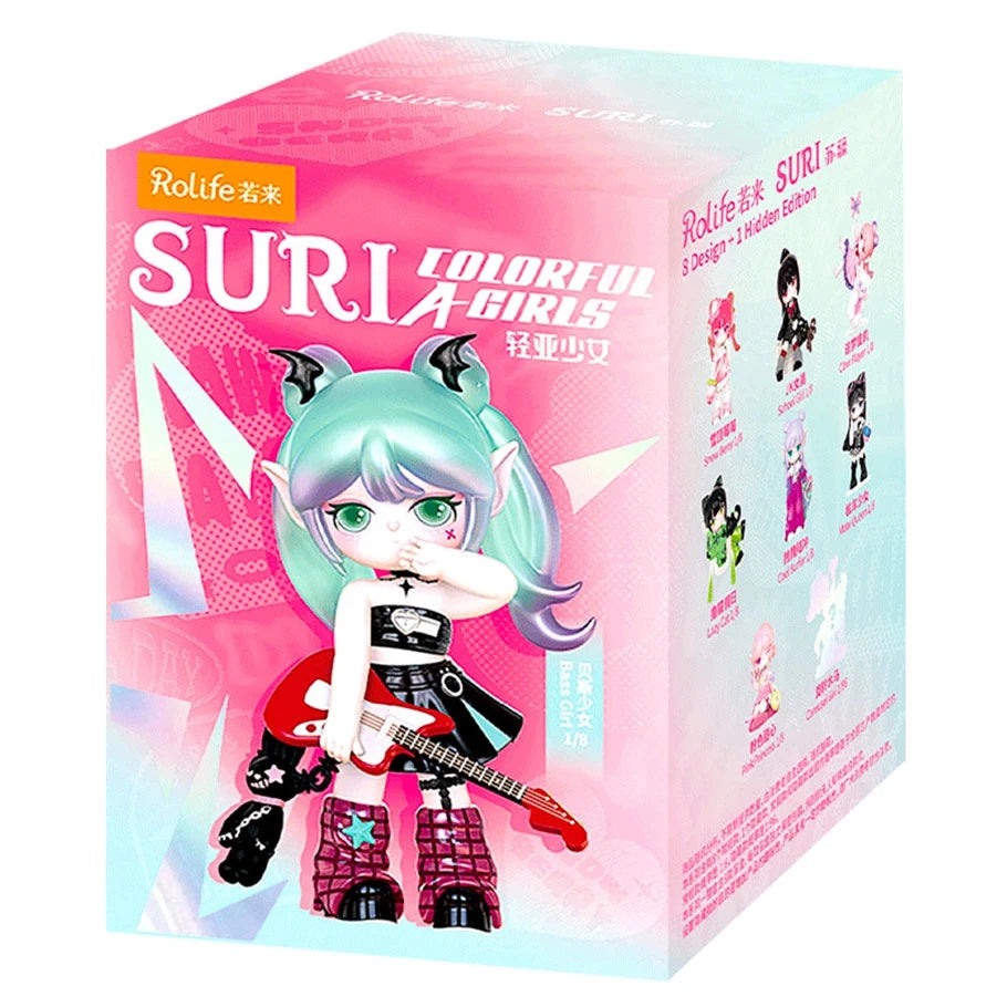 Box packaging of a character from 'Colorful Girls' series with 'Suri' branding.