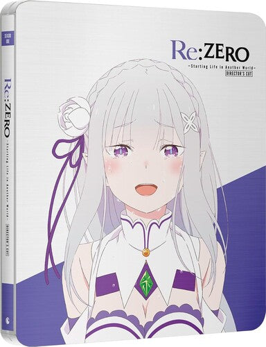 Emilia on the cover of Re:Zero -Starting Life In Another World - Season 1 (Steelbook)