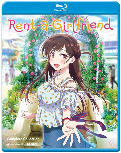 Blu-ray cover of 'Rent-a-Girlfriend' with an animated character on a blue background