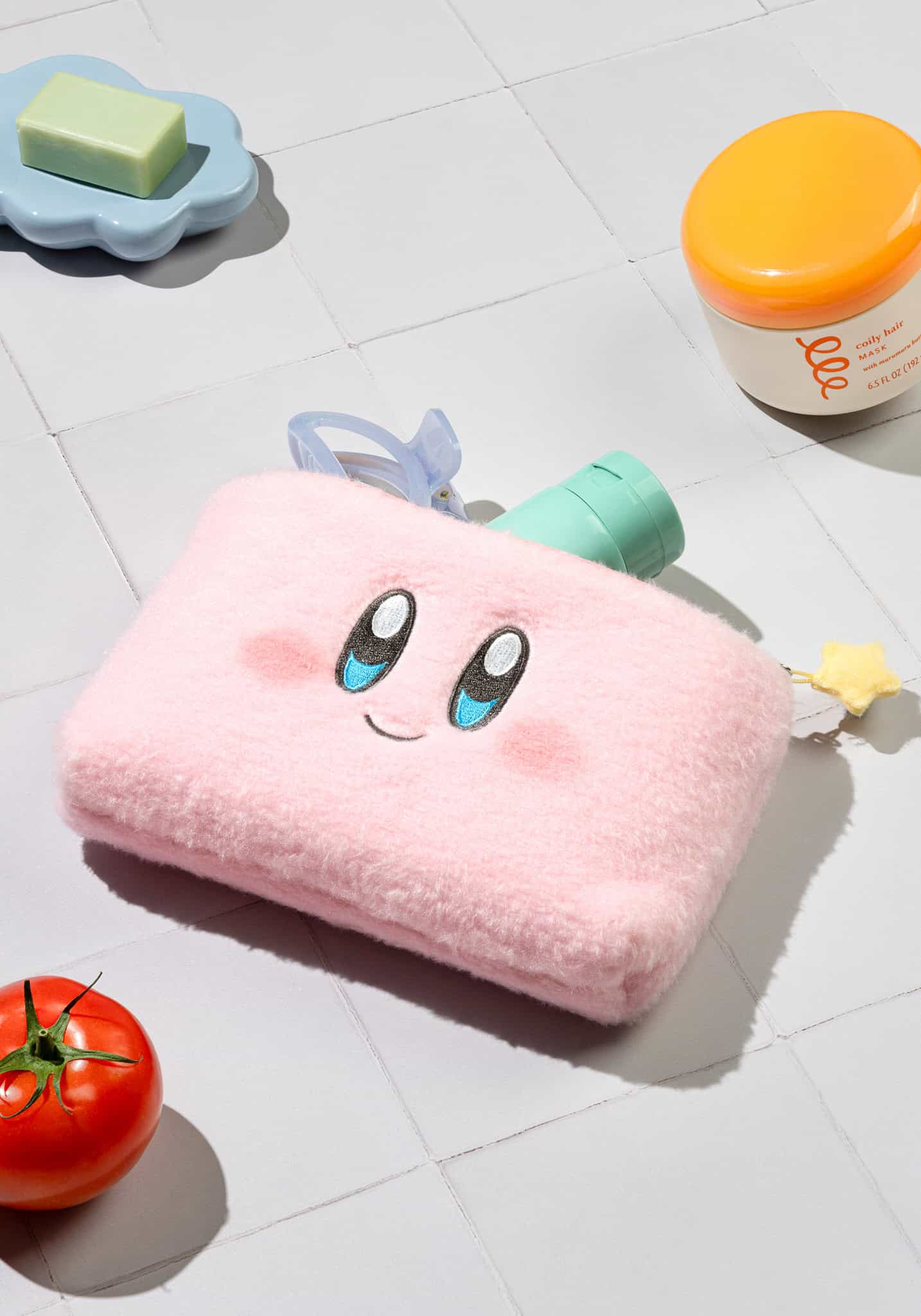 Kirby Fluffy Smile Pouch