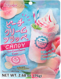 Kasugai [Peach Cream Frappe] Hard Candy 76g