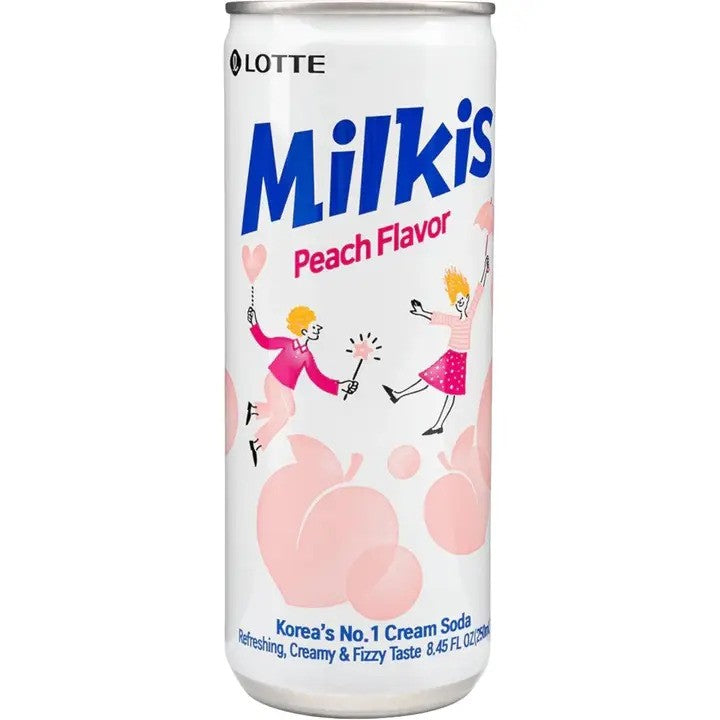 Lotte Milkis [Peach] Drink Can
