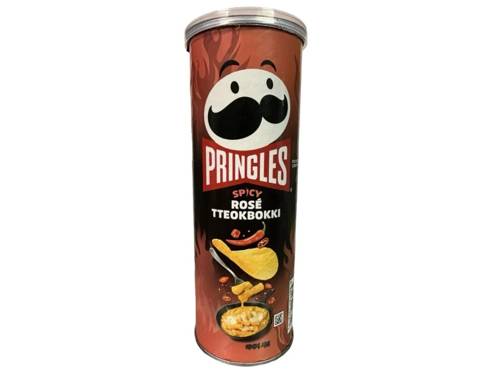 Pringles [Spicy Rose Tteokbokki] Can 100g