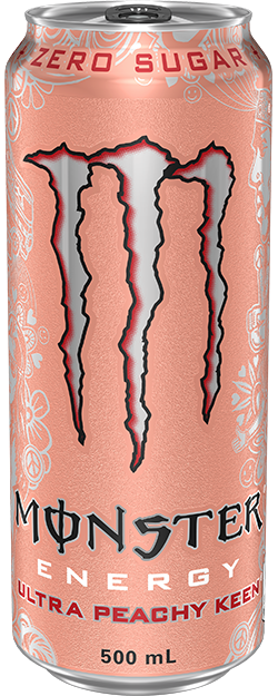 Monster Energy [Ultra Peachy Keen] Zero Sugar Drink Can 355ml