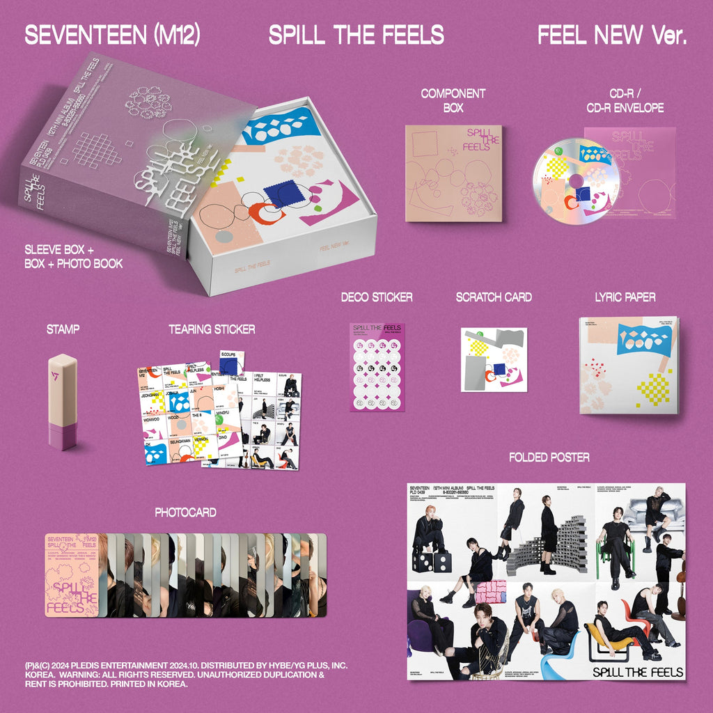 Seventeen [Spill The Feels] 12th Mini Album