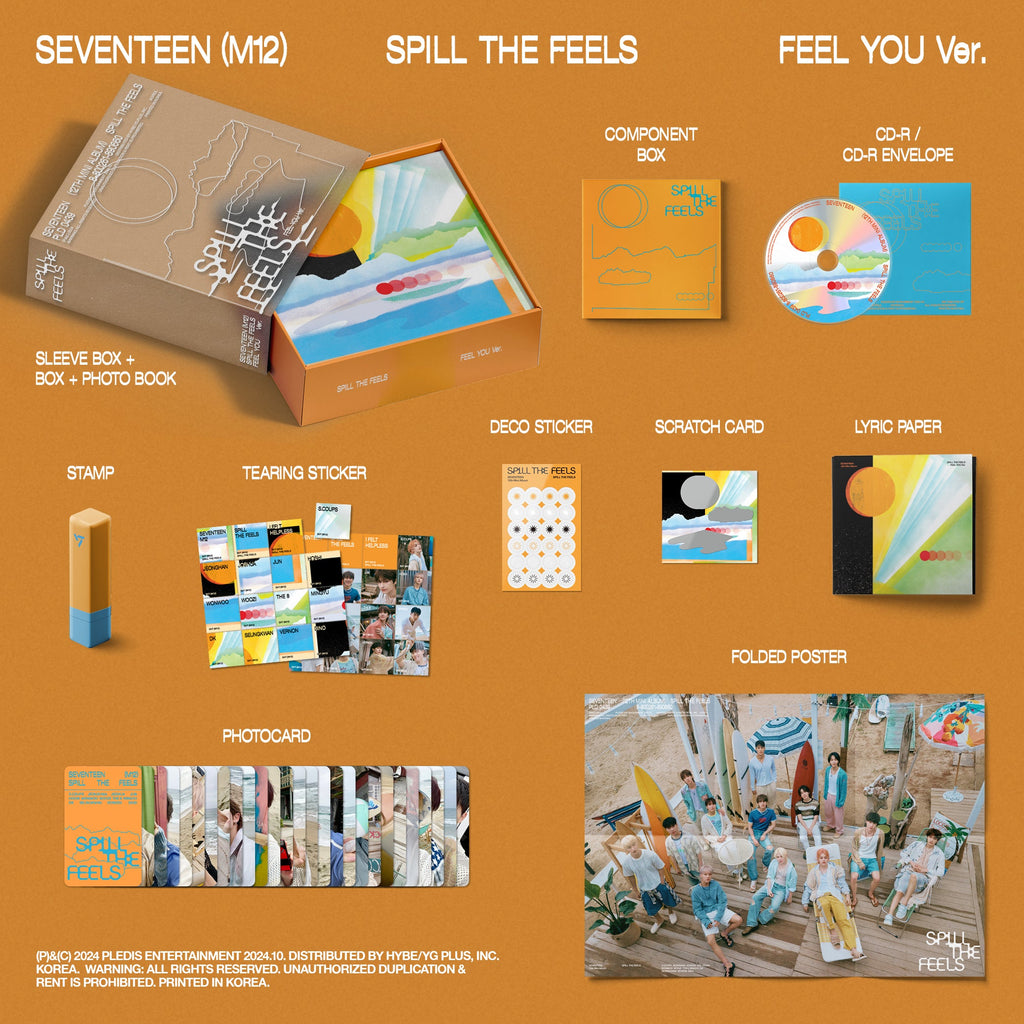 Seventeen [Spill The Feels] 12th Mini Album