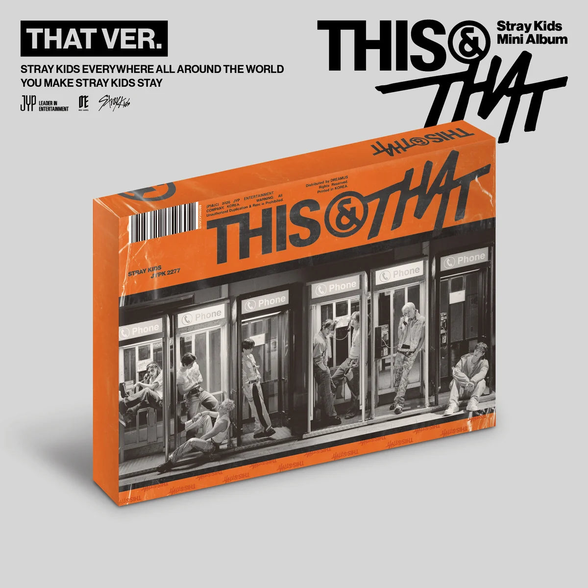 Stray Kids Mini Album [THIS & THAT] THIS Version/THAT Version