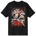 Dandadan Random Debris Adult Black Crew Neck Short Sleeve Tee