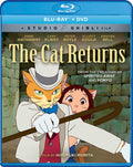 Blu-ray and DVD cover of 'The Cat Returns' with Studio Ghibli branding.