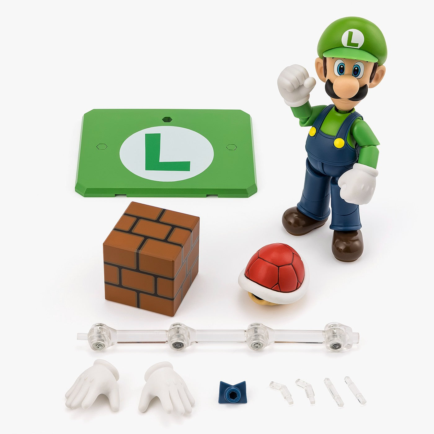 Super Mario Luigi Bandai x Tamashii Nations S.H. Figuarts Figure