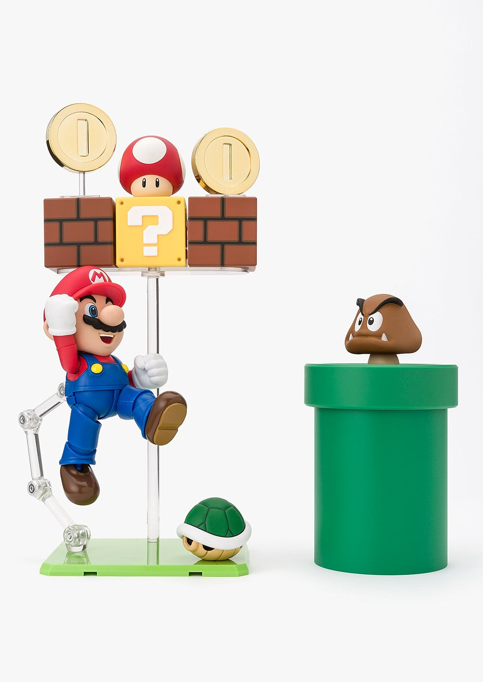 Super Mario Playset Tamashii Nations S.H. Figuarts Figurines